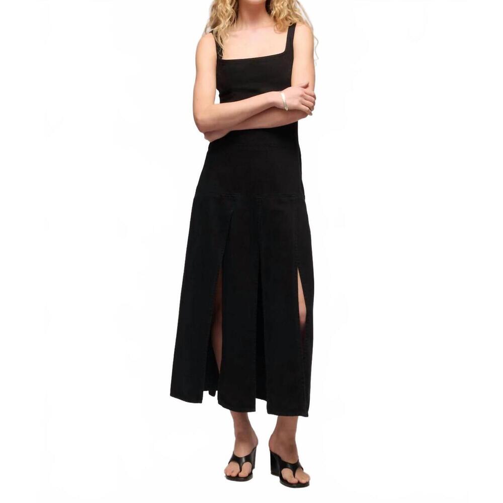 NEW DALA strip dress in one year  black